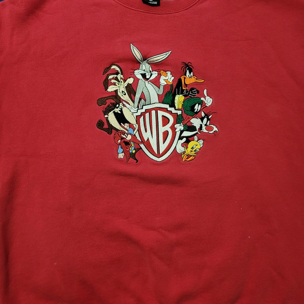 Warner Bros Red Sweatshirt